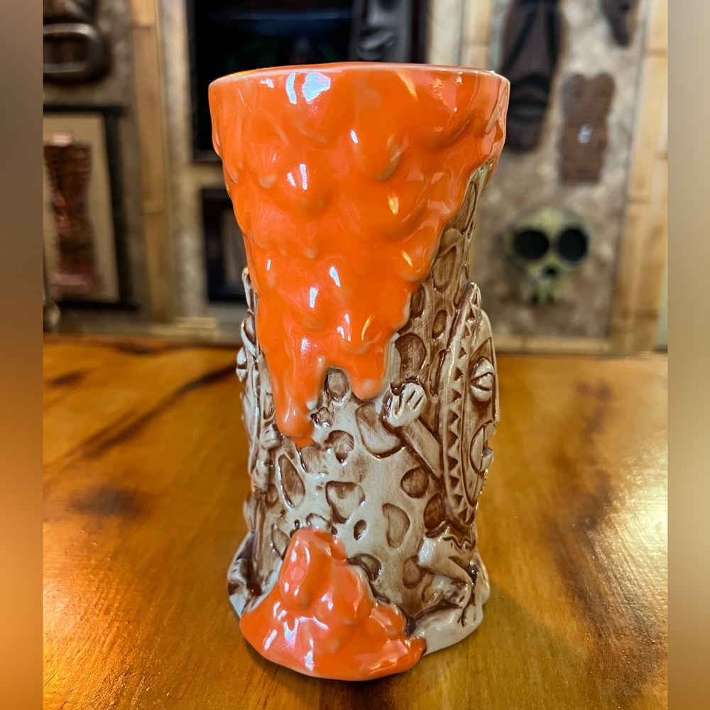 Disney Trader Sam’s Enchanted Tiki Bar Krakatoa Tiki Mug 2nd Edition - Picture 3 of 5